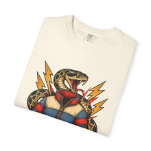 Tattoo Flash Thunder Rattlesnake T-Shirt Graphic