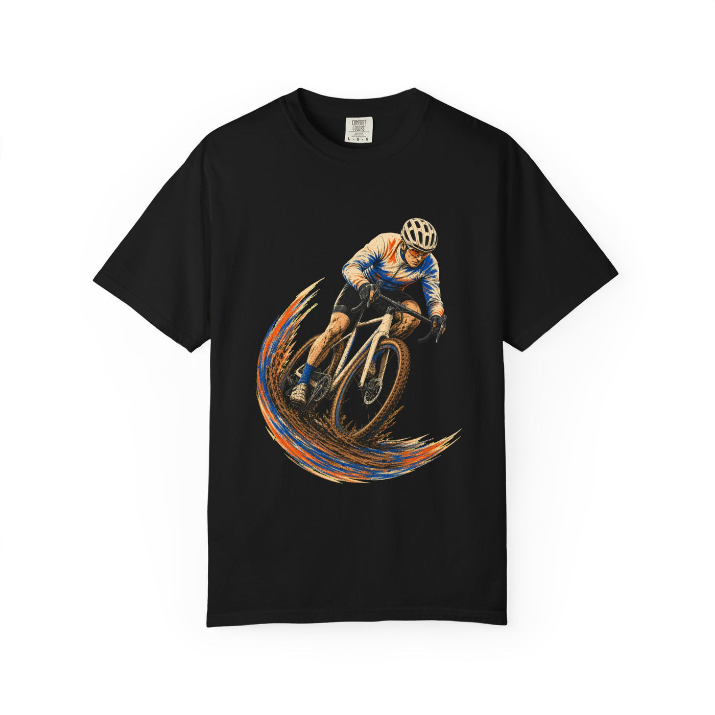 Gravel Cyclocross Mud Rider Graphic Tee