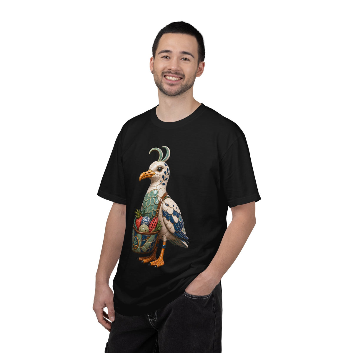 Aliencore Ceramic Market Gull T-Shirt Graphic