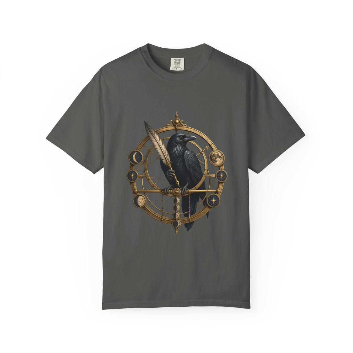 Poetcore Raven Astrolabe Graphic Tee