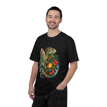 Paper Cut Surf Lantern Iguana T-Shirt Graphic