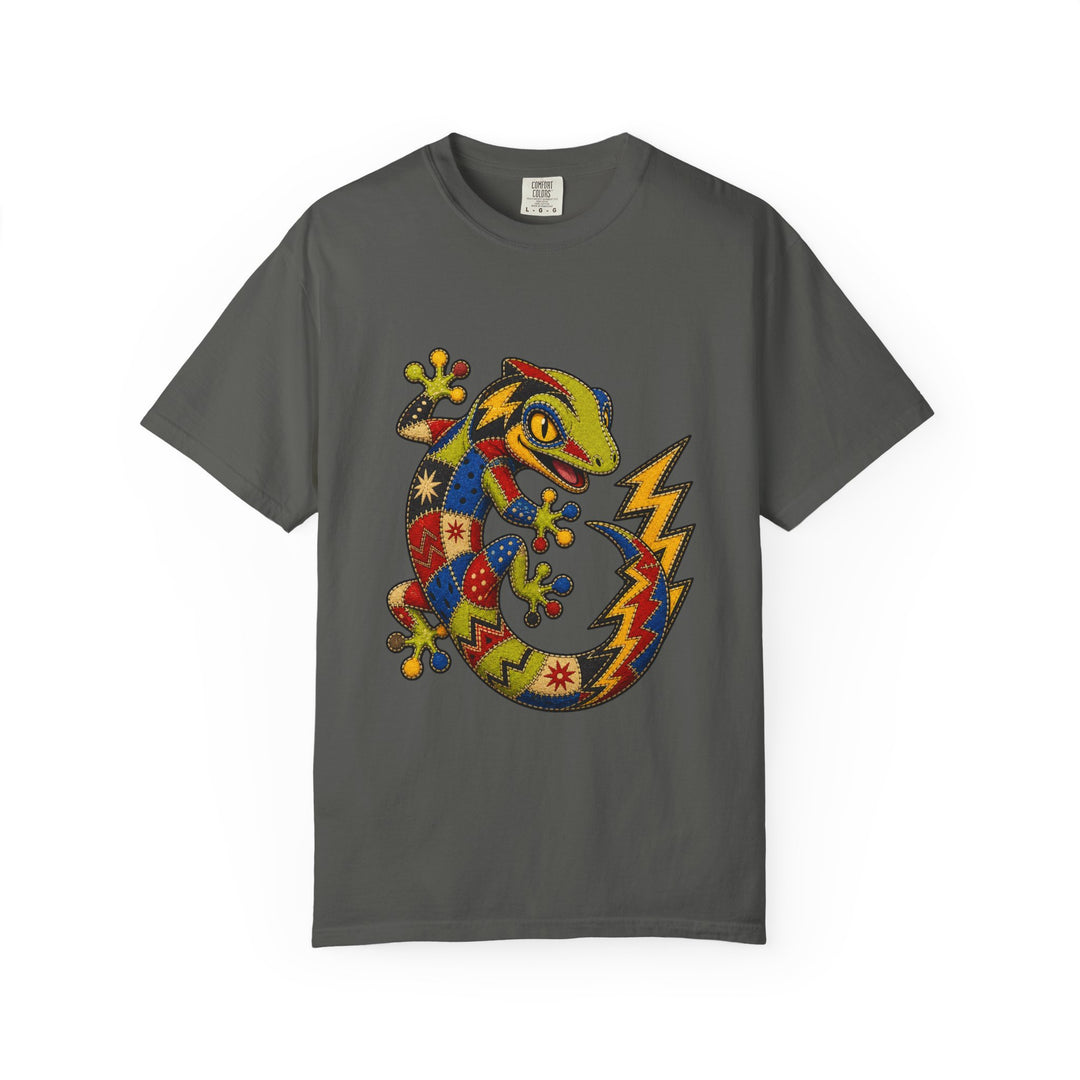 Patchwork Thunder Gecko Graphic Tee