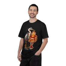 Paper Cut Pancake Heron T-Shirt Graphic
