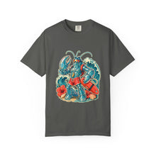 Y2K Surfcore Glass Lobster Lifeguard T-Shirt Graphic