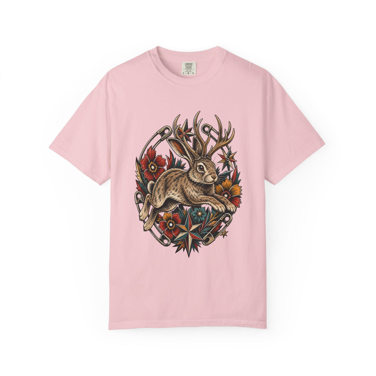 Folk Punk Jackalope Graphic Tee