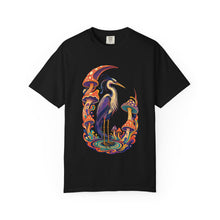 Psychedelic Mushroom Heron