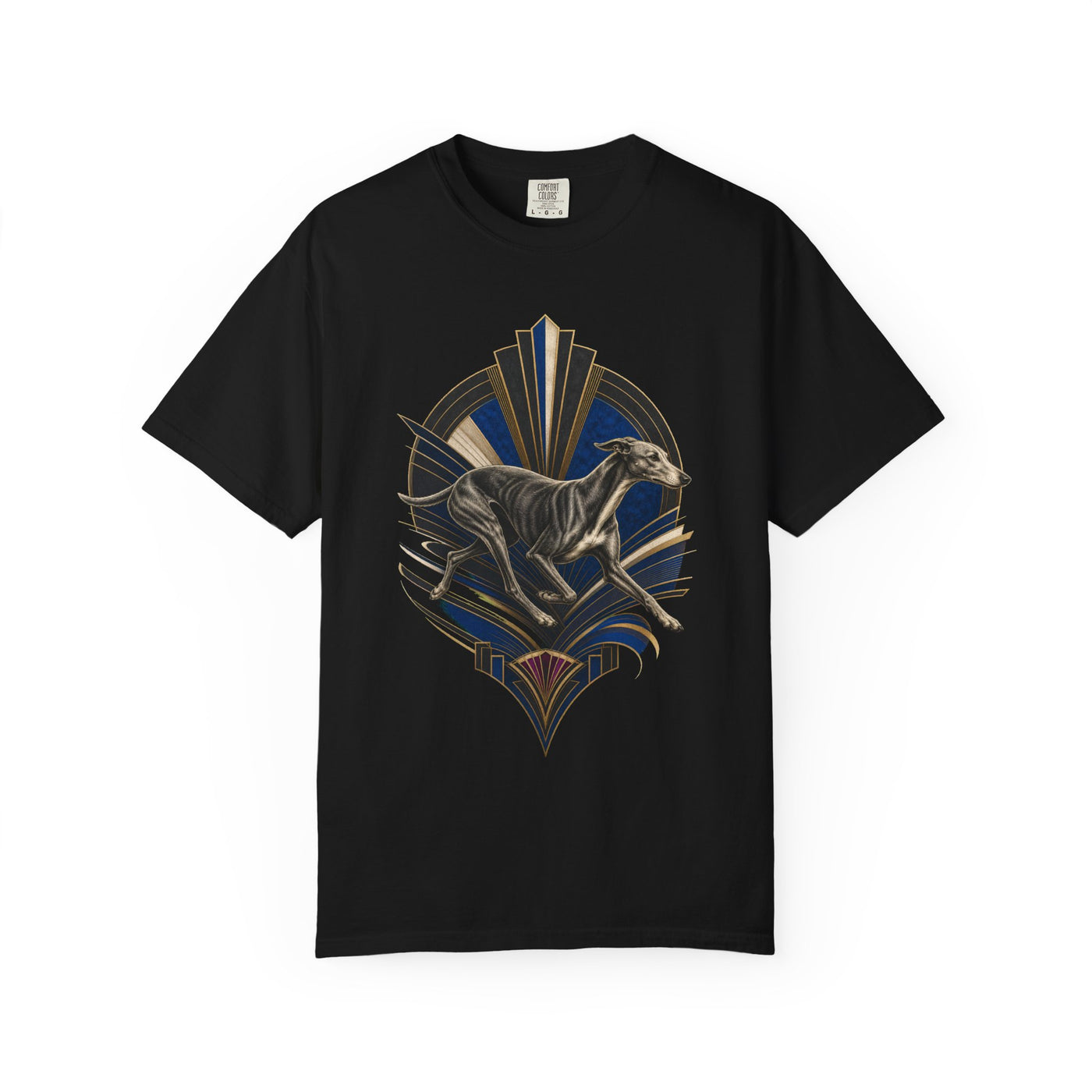 Deco Greyhound Sprint Graphic Tee