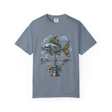 Chrome Botanical Weather Fish T-Shirt Graphic