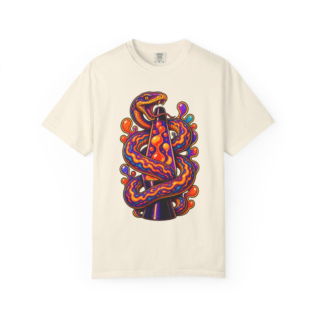 Psychedelic Lava Lamp Serpent T-Shirt Graphic