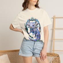 Neon Noir Glass Axolotl Graphic Tee