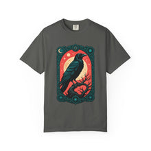 Moon Raven Gothic Crest T-Shirt Graphic