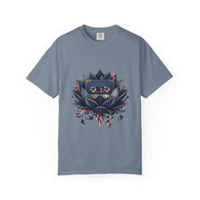 Glitch Denim Cassette Lotus Graphic Tee