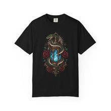 Serpent Lantern Tattoo Flash T-Shirt Graphic