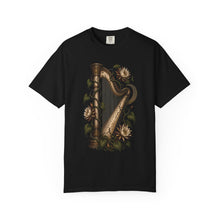 Overgrown Harp Romantic Ruins Graphic Tee