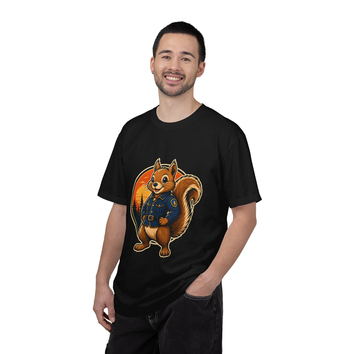 Woodland Ranger Squirrel T-Shirt Graphic