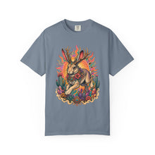 Psychedelic Desert Jackalope T-Shirt Graphic