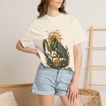 Solarpunk Cactus Mantis Graphic Tee