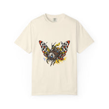 Checkerboard Moth Rider Graphic Tee