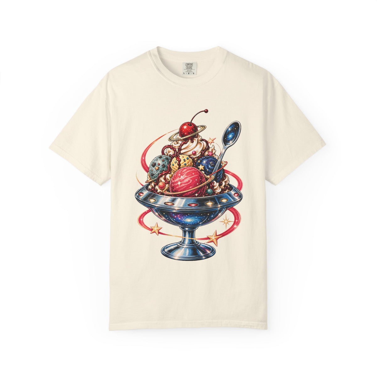 Cosmic Diner Sundae UFO Graphic Tee