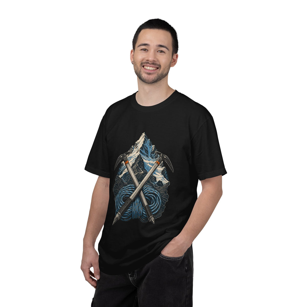 Alpine Ice Axe and Rope Graphic Tee