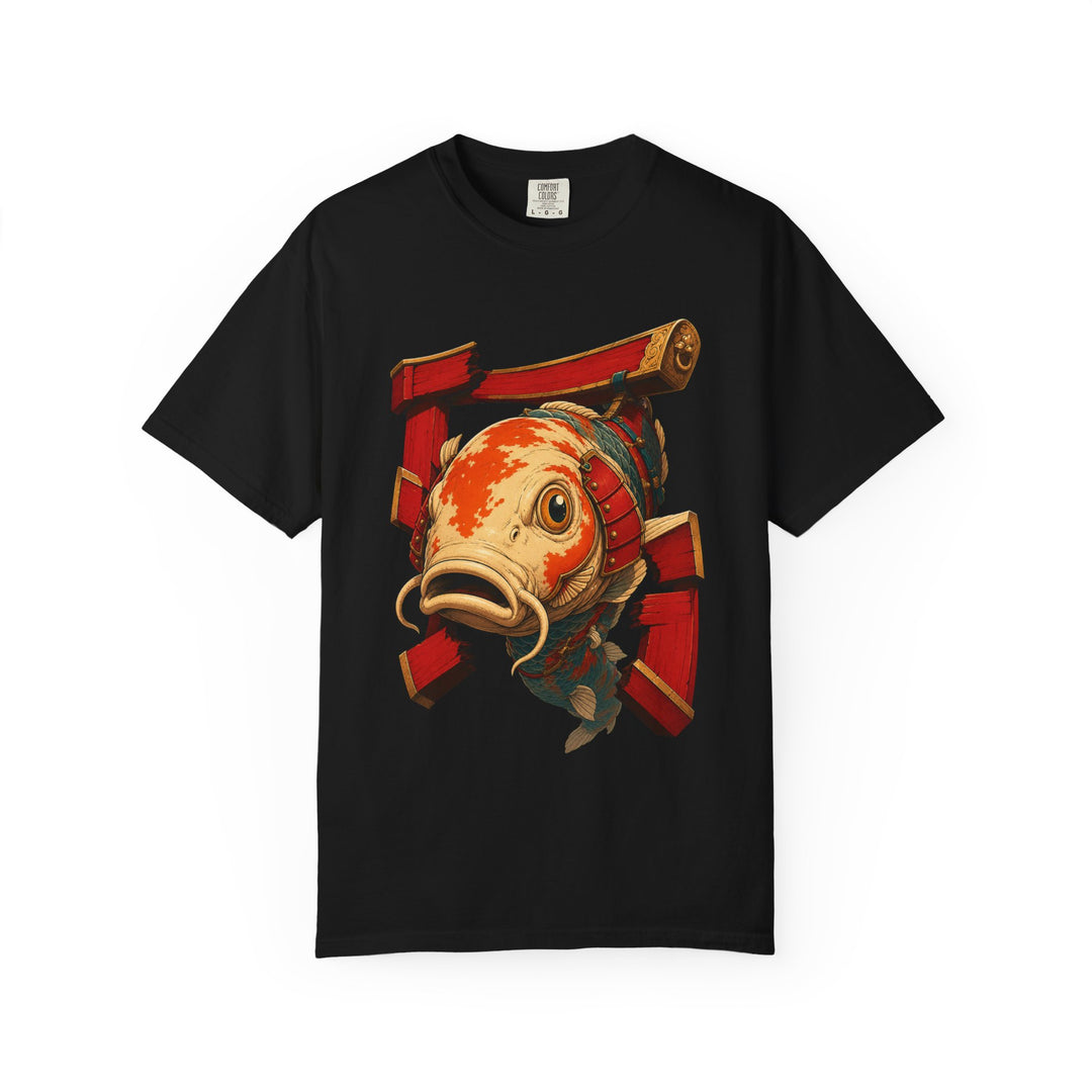 Gatebreaker Leviathan Surrealist Koi Samurai Graphic Tee