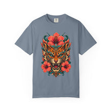 Hibiscus Tiger Mask Graphic Tee