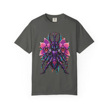 Glitch Orchid Samurai Beetle T-Shirt Graphic