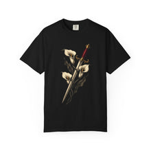Blackwork Calla Lily Dagger Graphic Tee