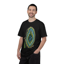 Split Geode Rockhound Engraving Graphic Tee