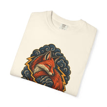 Woodcut Storm Fox Graphic Tee