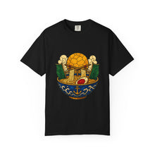 Ramen Moon Harbor Stained Glass Adventure Graphic Tee