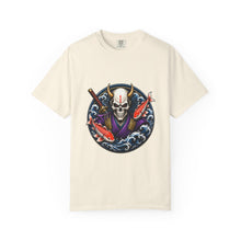 Horned Skull Koi Crest T-Shirt Graphic