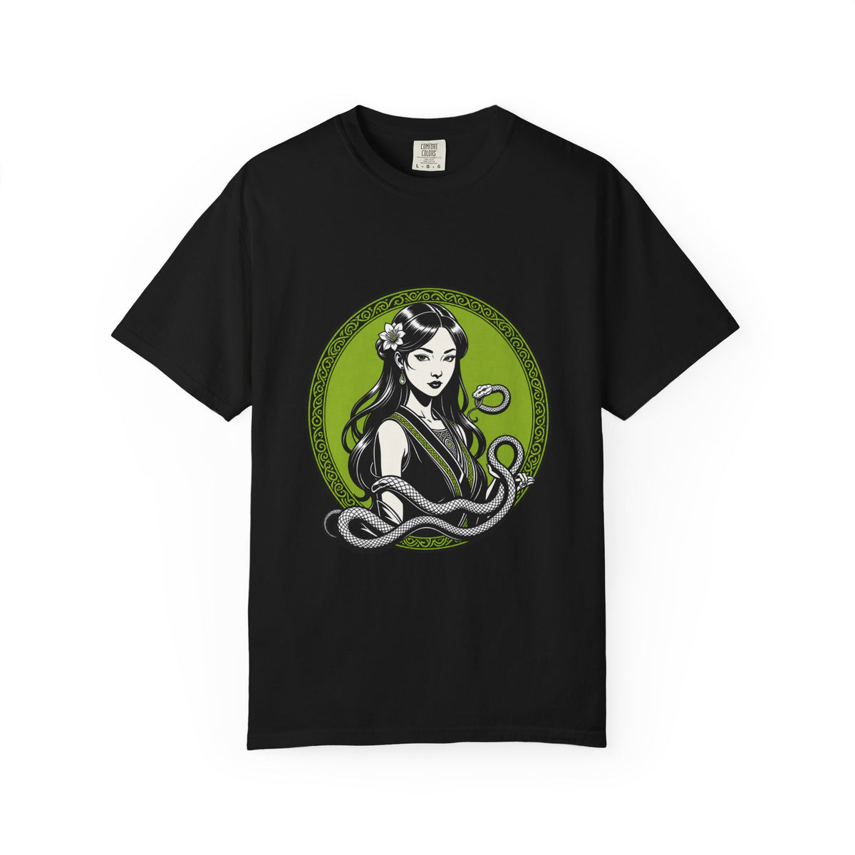 Serpent Emblem Portrait T-Shirt Graphic