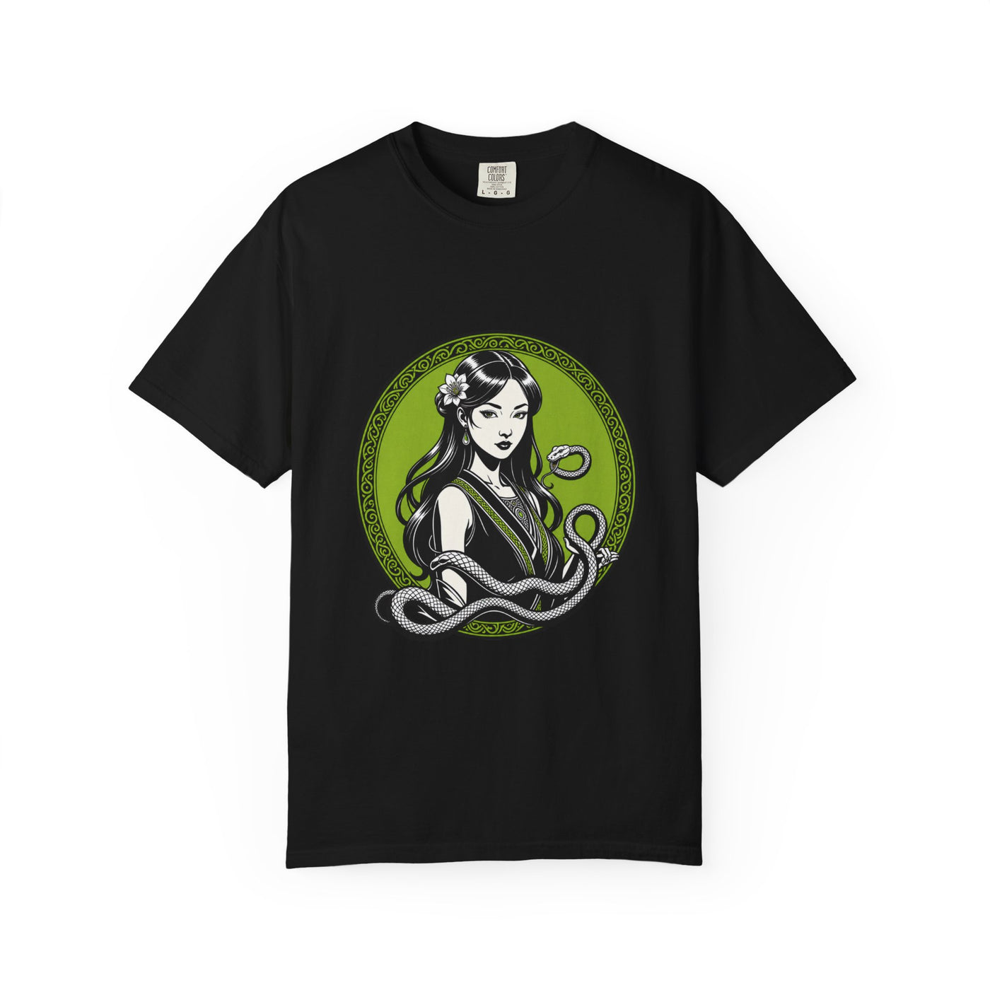 Serpent Emblem Portrait T-Shirt Graphic