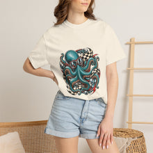 Retro Checkered Octopus Racer Graphic Tee