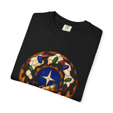 Donut Nebula Observatory Stained Glass Adventure Graphic Tee