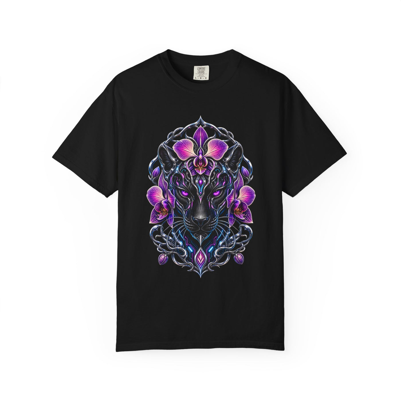 Biomech Orchid Panther Graphic Tee