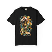 Solar Koi Lantern Mech Graphic Tee