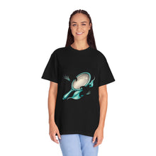 Aquamarine Lily Mirror Graphic Tee