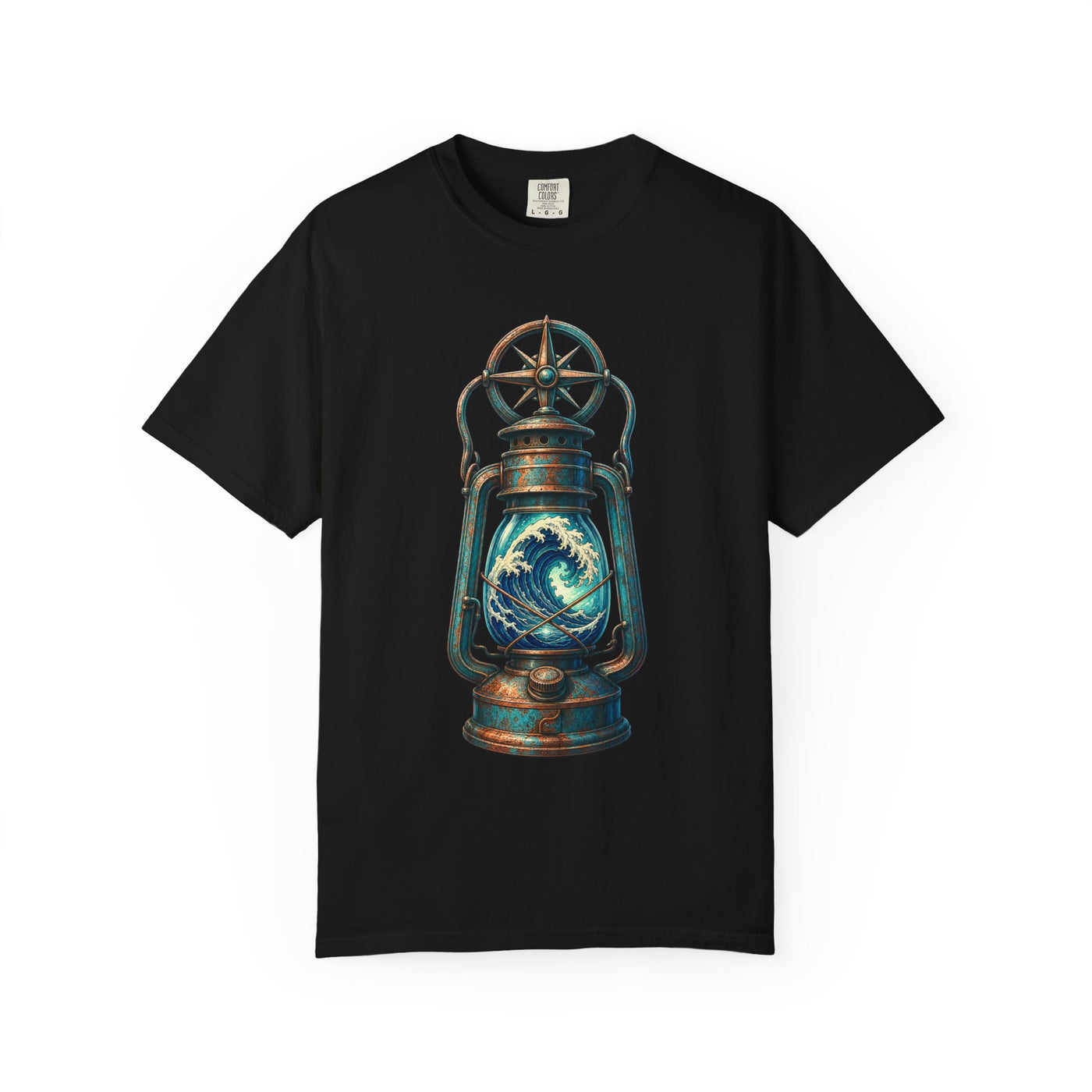 Storm Lantern Ocean Relic Graphic Tee