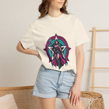 Neon Star Sorceress Crest T-Shirt Graphic