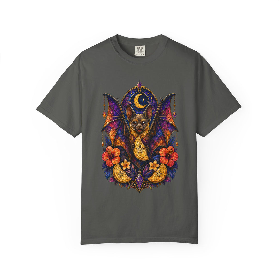 Stained Glass Fruit Bat T-Shirt Graphic