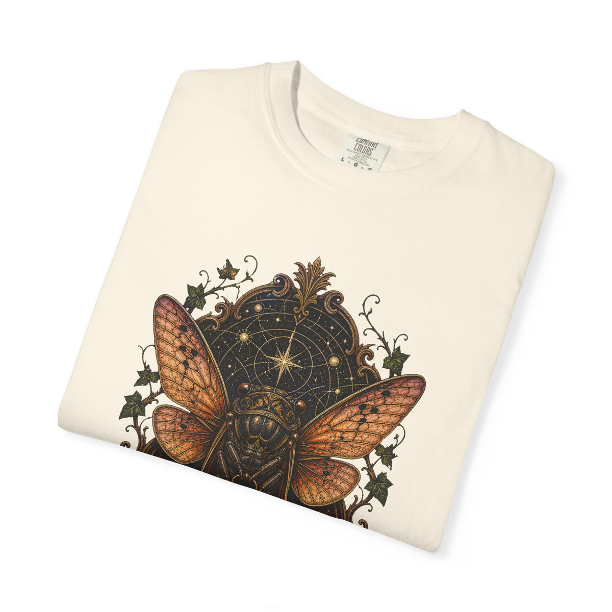 Dark Academia Lantern Cicada Graphic Tee