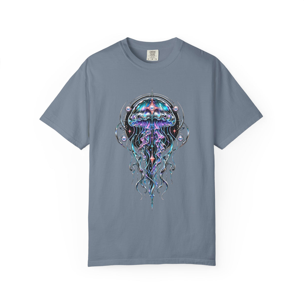 Y2K Molten Jellyfish Sigil T-Shirt Graphic