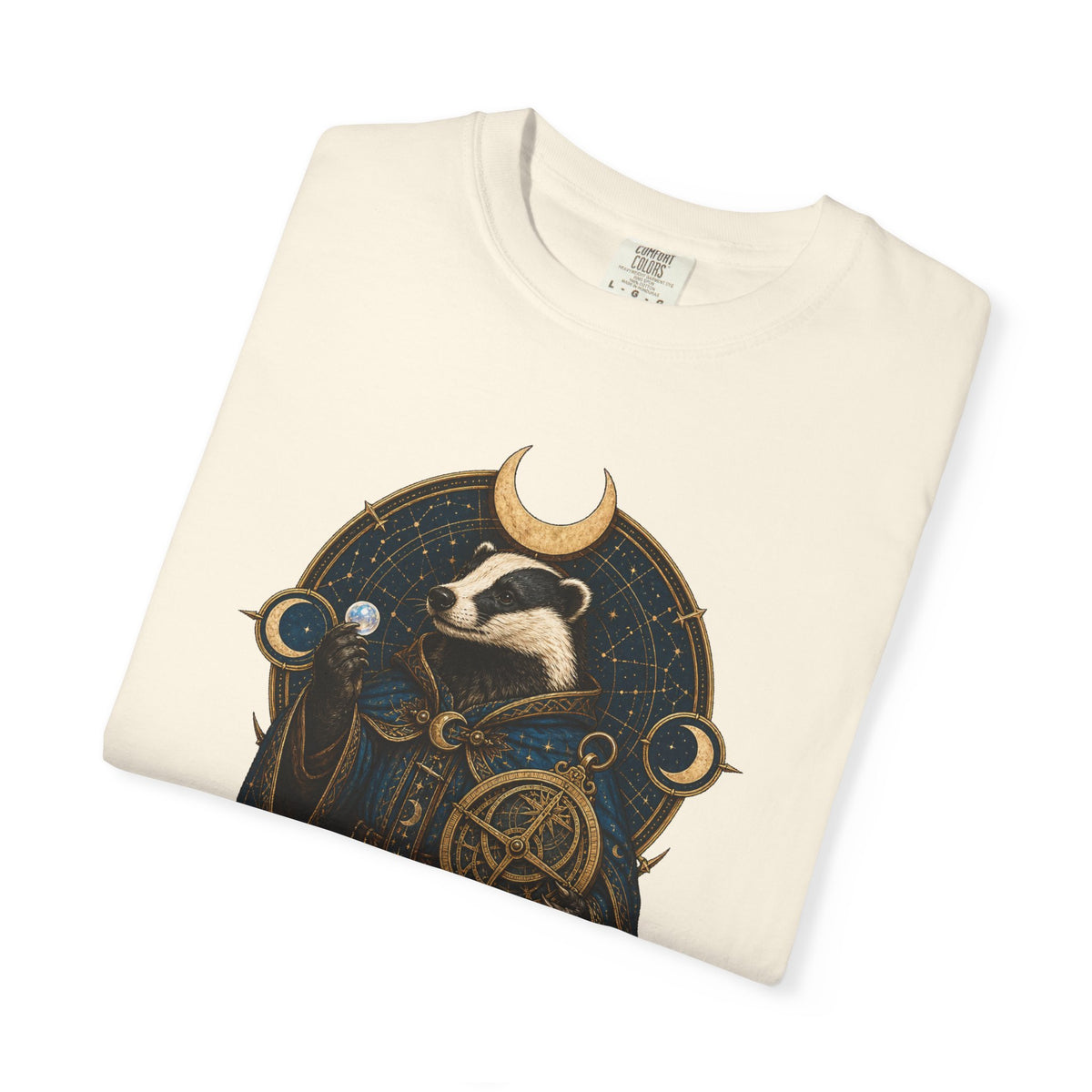 Badger Astronomer Graphic Tee