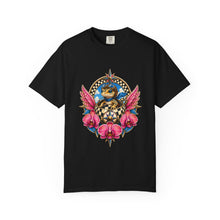 Checkerboard Orchid Gecko Graphic Tee