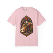 Stained Glass Library Cannoli T-Shirt Graphic