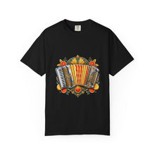 Chrome Folklore Citrus Accordion T-Shirt Graphic