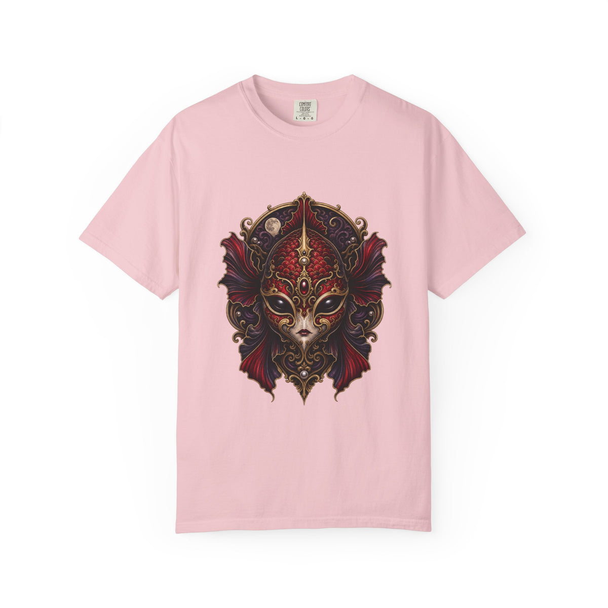 Velvet Gothic Fish Mask Graphic Tee
