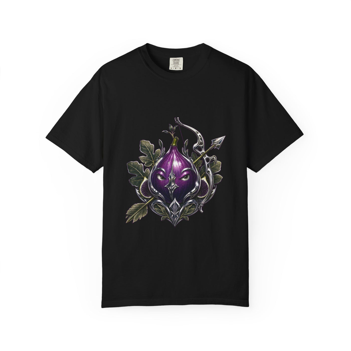 Chrome Botanical Archery Fig T-Shirt Graphic